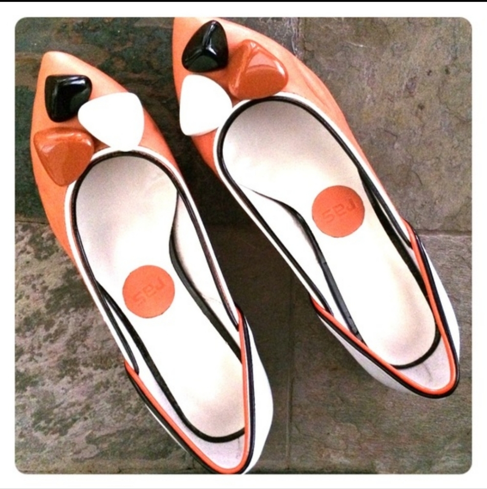RAS Halloween Leather and Stone Flats
